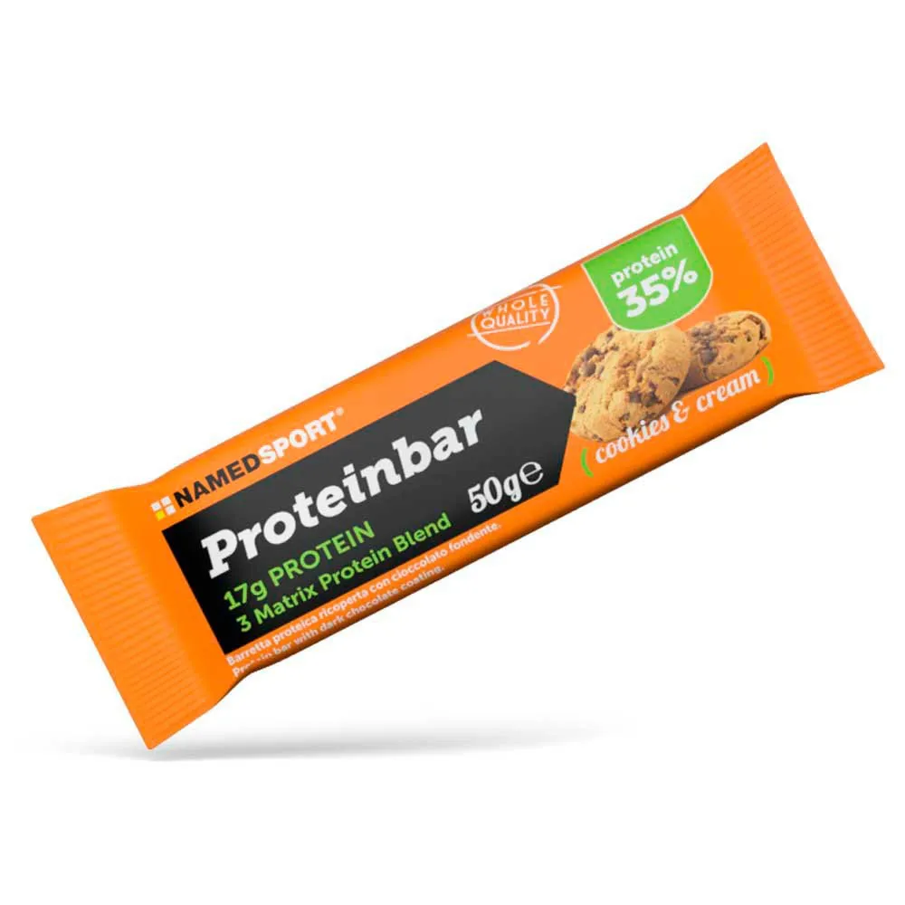 NAMEDSPORT Proteinriegelbox Cookies&cream 50g 12 Einheiten, One size NAMEDSPORT Proteinriegelbox Cookies&cream 50g 12 Einheiten, One size