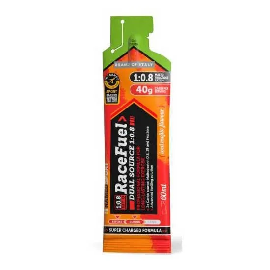 NAMEDSPORT Race Fuel Schachtel Mit Energiegelen Mojito 60ml 24 Einheiten, Multicolor, One Size NAMEDSPORT Race Fuel Schachtel Mit Energiegelen Mojito 60ml 24 Einheiten, Multicolor, One Size