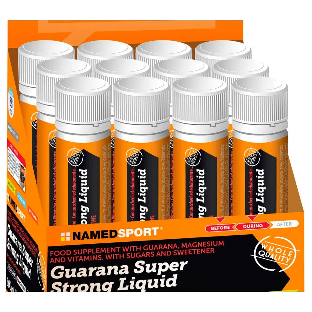 NAMEDSPORT Schachtel Für Superstarken Flüssigkeitsampullen Neutraler Geschmack Guarana 20ml 20 Einheiten, Neutral, One Size NAMEDSPORT Schachtel Für Superstarken Flüssigkeitsampullen Neutraler Geschmack Guarana 20ml 20 Einheiten, Neutral, One Size