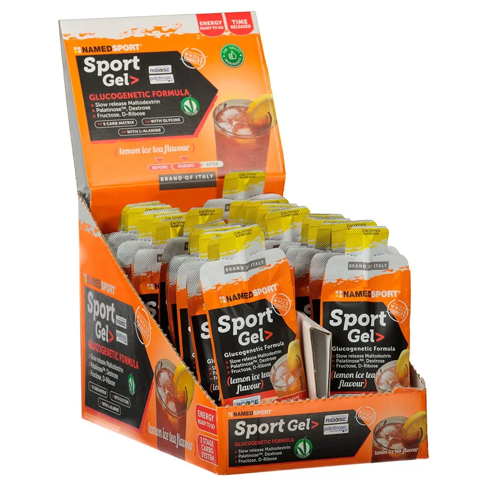 NAMEDSPORT Sport Schachtel Mit Energiegelen Eistee 25ml 32 Einheiten, One size NAMEDSPORT Sport Schachtel Mit Energiegelen Eistee 25ml 32 Einheiten, One size