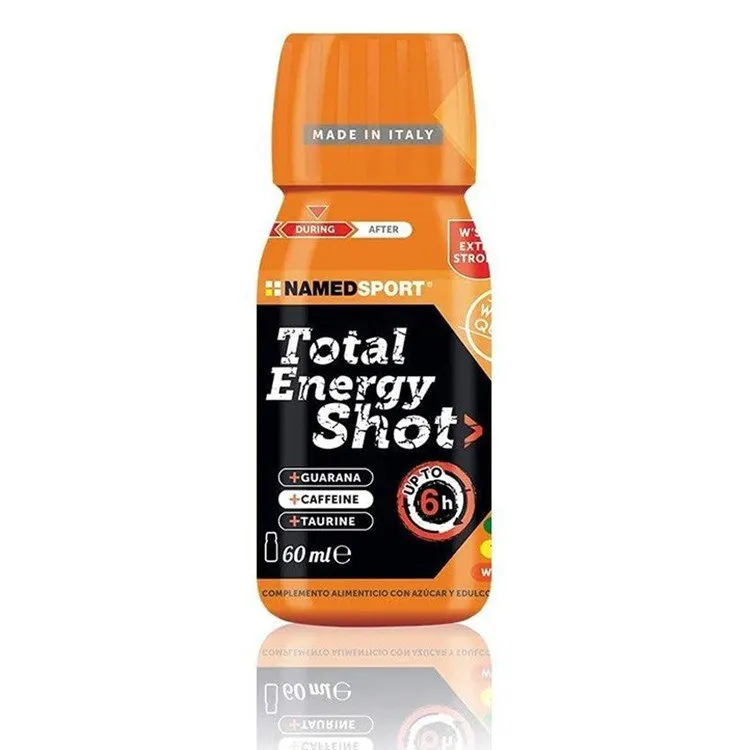 NAMEDSPORT Total Energy Shot Getränkebox Orange 60ml 25 Einheiten, Black, One Size NAMEDSPORT Total Energy Shot Getränkebox Orange 60ml 25 Einheiten, Black, One Size