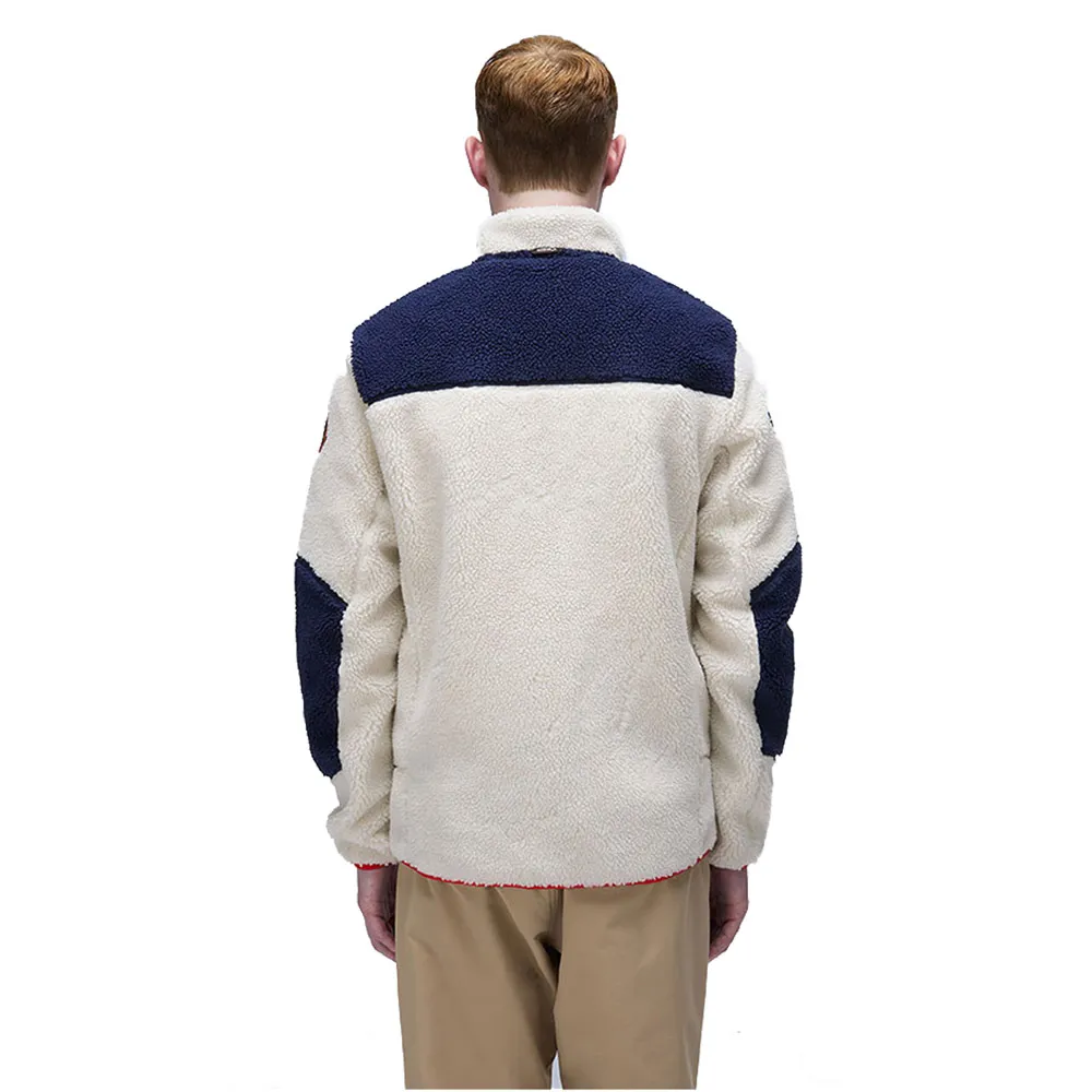 Napapijri Yupik Fleece Mit Durchgehendem Reißverschluss, Beige dimity 2 Napapijri Yupik Fleece Mit Durchgehendem Reißverschluss, Beige dimity 2
