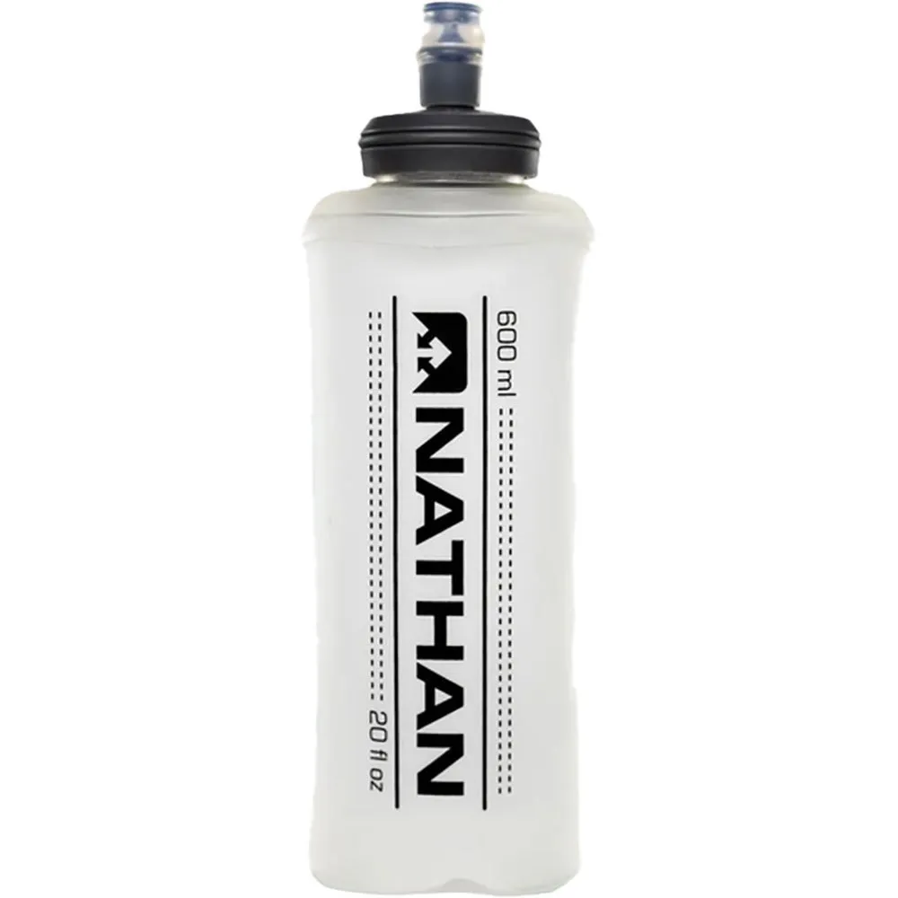 Nathan 590ml Softflask, White, One Size Nathan 590ml Softflask, White, One Size