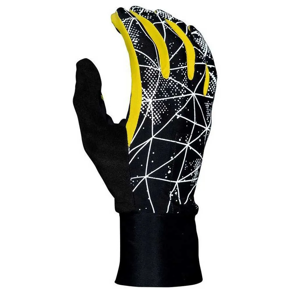 Nathan Hypernight Reflective Handschuhe, Black / vib. yellow Nathan Hypernight Reflective Handschuhe, Black / vib. yellow