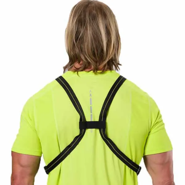 Nathan Laserlicht-netzwesten-taschenlampe, Black / high vis yellow, One Size Nathan Laserlicht-netzwesten-taschenlampe, Black / high vis yellow, One Size