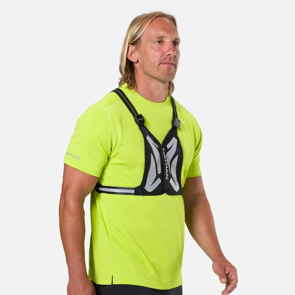 Nathan Laserlicht-netzwesten-taschenlampe, Black / high vis yellow, One Size Nathan Laserlicht-netzwesten-taschenlampe, Black / high vis yellow, One Size