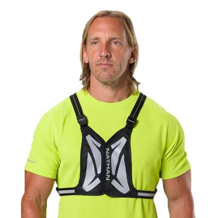 Nathan Laserlicht-netzwesten-taschenlampe, Black / high vis yellow, One Size Nathan Laserlicht-netzwesten-taschenlampe, Black / high vis yellow, One Size