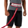Nathan Laufgürtel Mit Hundeleine, Vapor blue, One Size