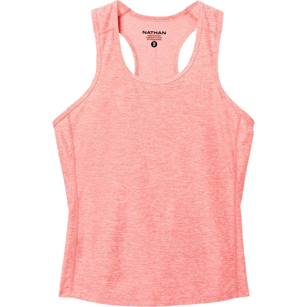 Nathan Qualifier ärmelloses T-shirt female, Coral heather Nathan Qualifier ärmelloses T-shirt female, Coral heather