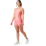 Nathan Qualifier ärmelloses T-shirt female, Coral heather