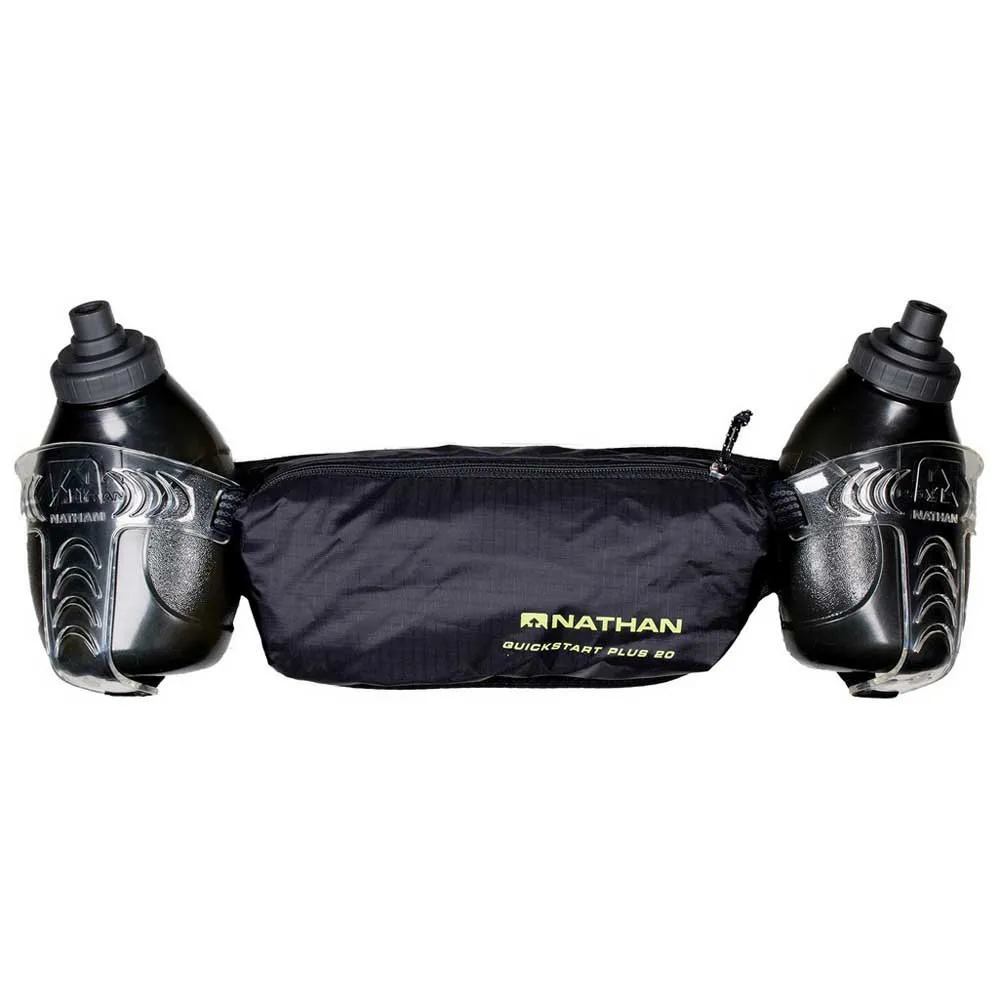 Nathan Quickstart Plus 20 600ml Gürteltasche, Black Nathan Quickstart Plus 20 600ml Gürteltasche, Black