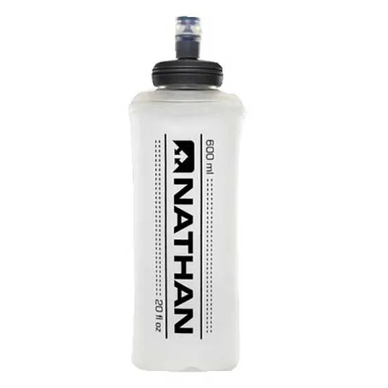 Nathan Soft Flask 590ml Softflask, Clear, One Size Nathan Soft Flask 590ml Softflask, Clear, One Size