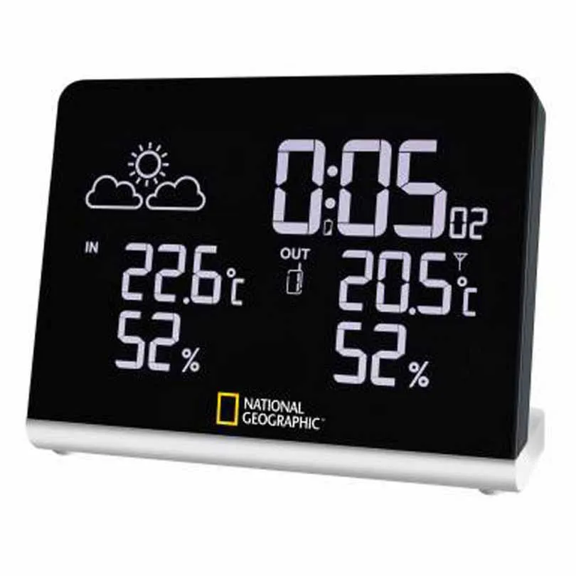 National Geographic 9070500 Wetterstationsanzeige, Black, One Size National Geographic 9070500 Wetterstationsanzeige, Black, One Size
