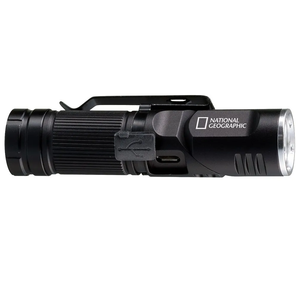 National Geographic Wiederaufladbare 9082500 Led-taschenlampe, Black, One Size National Geographic Wiederaufladbare 9082500 Led-taschenlampe, Black, One Size