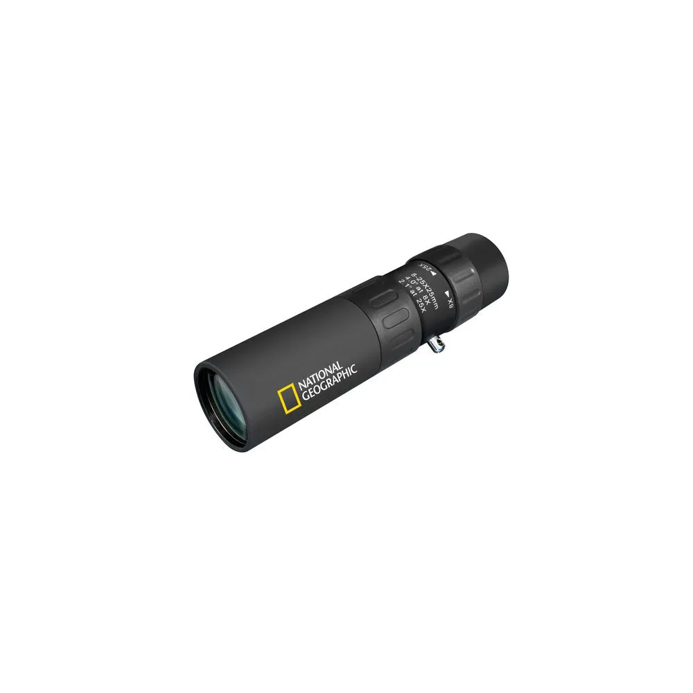 National Geographic Zoom 8-25x25 Monokular, Black, One Size National Geographic Zoom 8-25x25 Monokular, Black, One Size