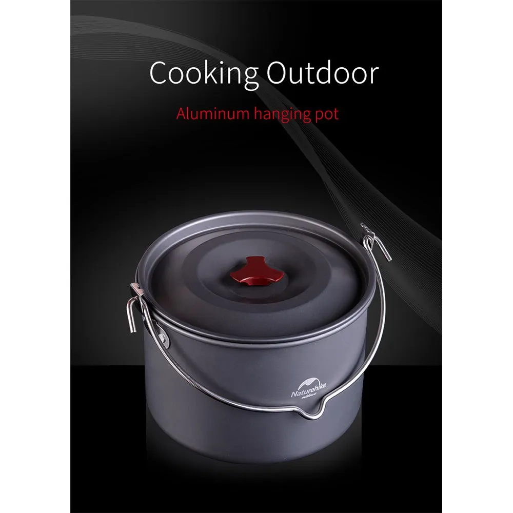Naturehike Burrell 4l Kochtopf, Grey, 4-6 people Naturehike Burrell 4l Kochtopf, Grey, 4-6 people