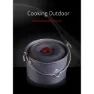 Naturehike Burrell 4l Kochtopf, Grey, 4-6 people