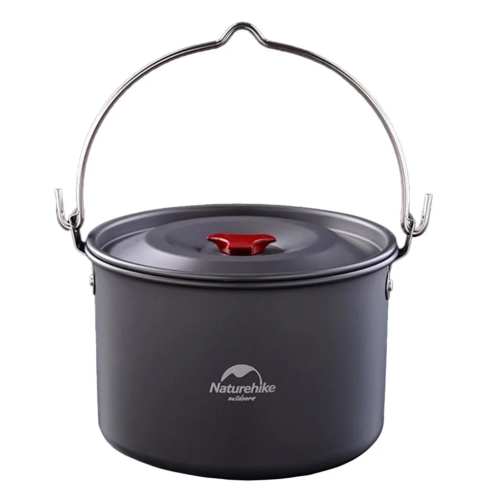 Naturehike Burrell 4l Kochtopf, Grey, 4-6 people Naturehike Burrell 4l Kochtopf, Grey, 4-6 people