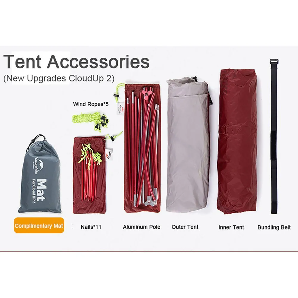 Naturehike Makalu 3p Zelt, Green / green, 3PL Naturehike Makalu 3p Zelt, Green / green, 3PL