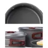 Naturehike Ramsey Kochtopfset, Grey, One Size