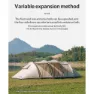 Naturehike Ruen 6p Zelt, Quicksand gold, 6PL