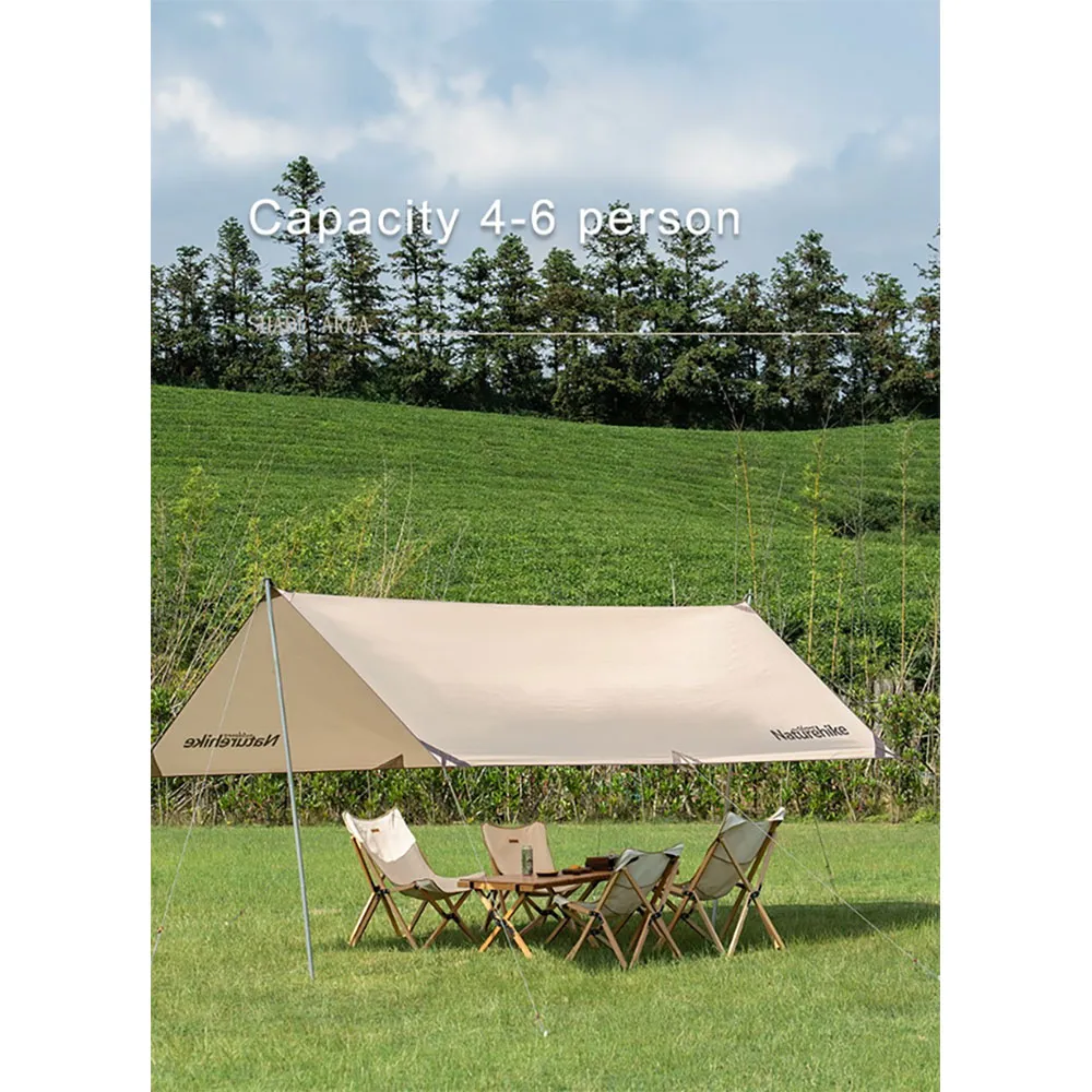 Naturehike Semeru Large Square Zelt, Quicksand gold, One Size