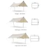 Naturehike Semeru Large Square Zelt, Quicksand gold, One Size