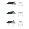 Naturehike Semeru Small Square Zelt, Vinyl coated silver, One Size