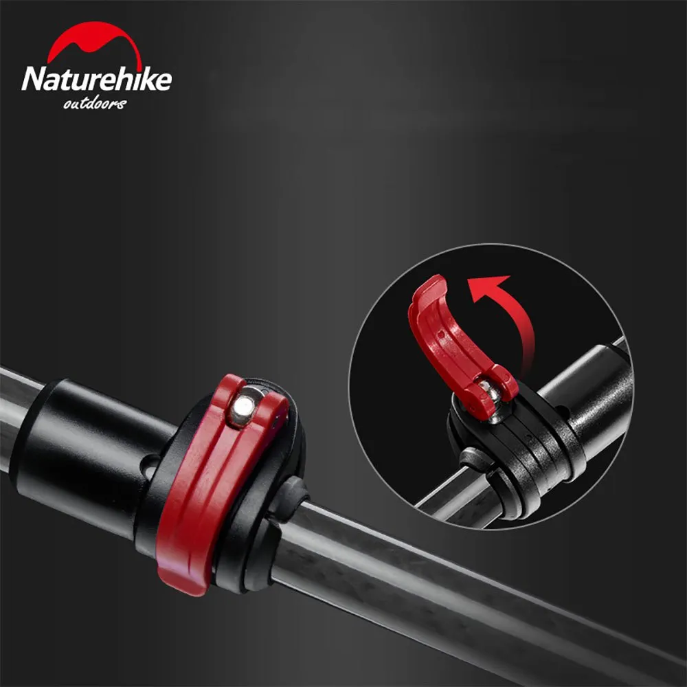 Naturehike Timms Stöcke, Red, 57-130cm