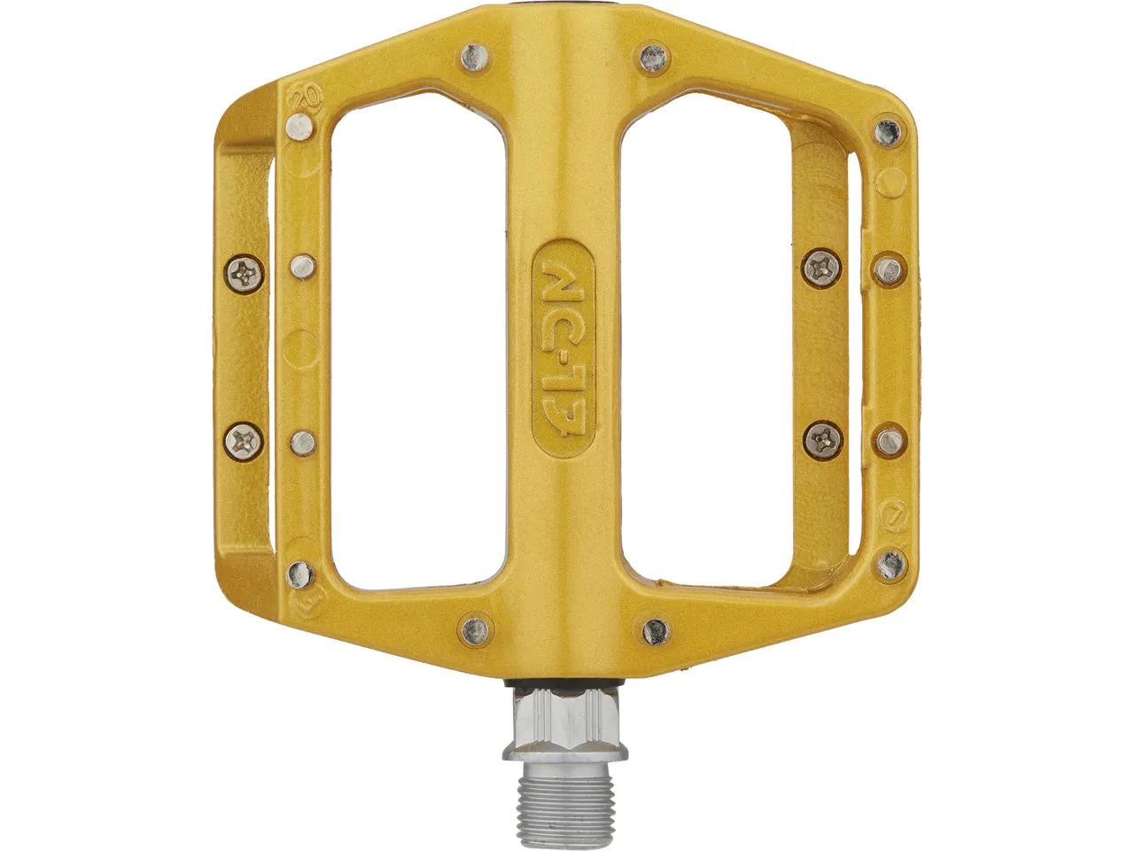 NC-17 STD II Pro Plattformpedale, Gelb, one_size NC-17 STD II Pro Plattformpedale, Gelb, one_size