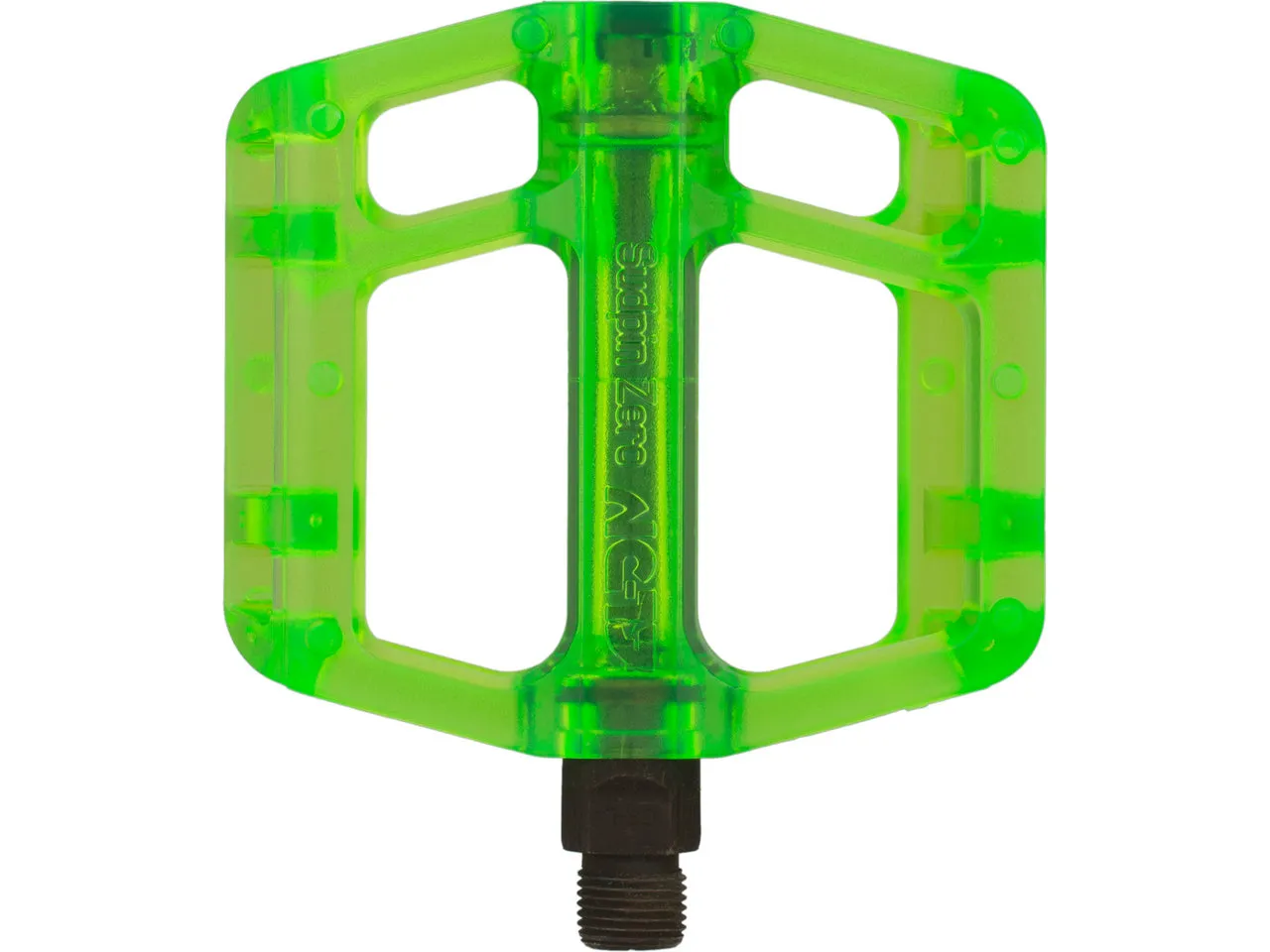 NC-17 Sudpin Zero Pro Plattformpedale, Grün, one_size NC-17 Sudpin Zero Pro Plattformpedale, Grün, one_size