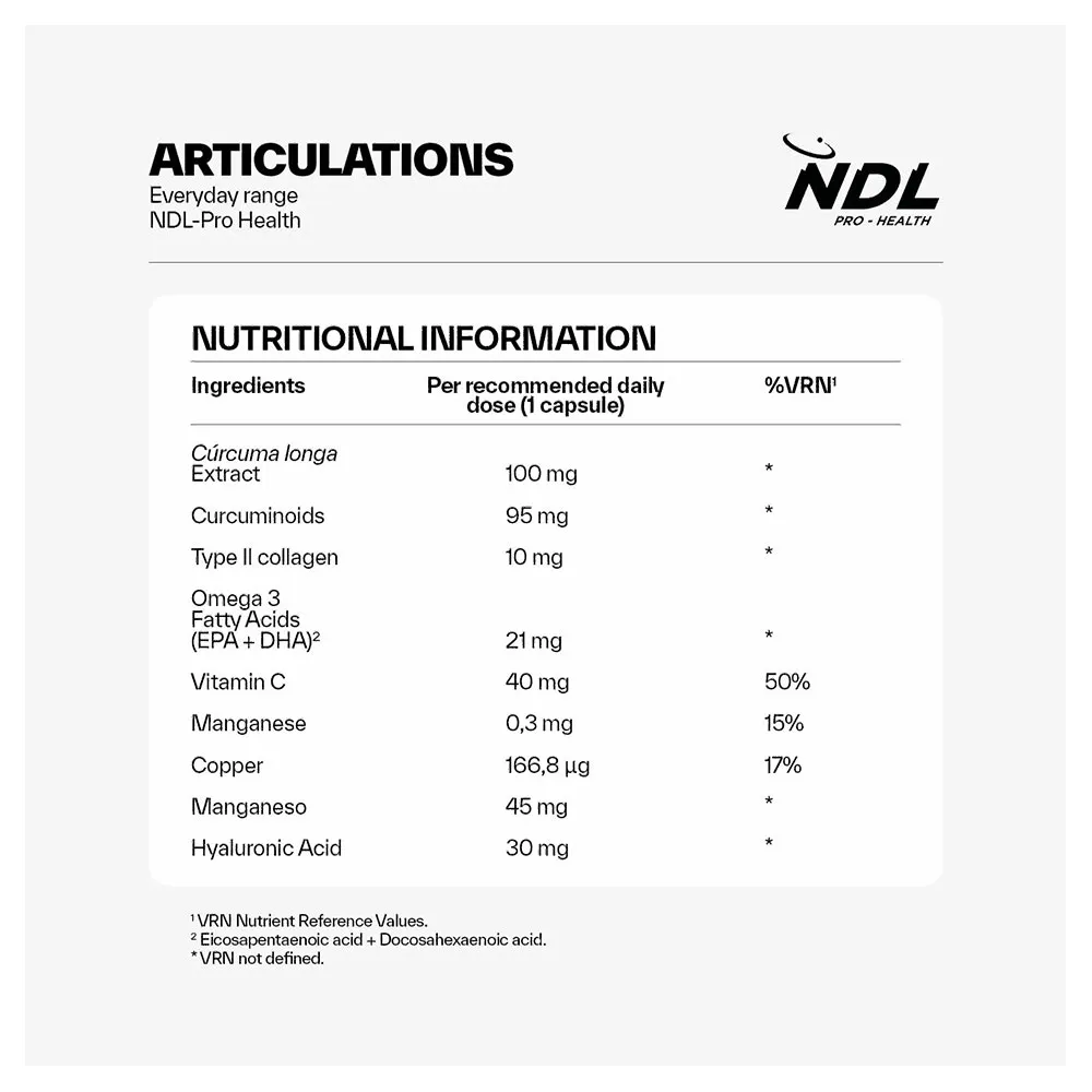 Ndl Pro Health Articulations Kapseln 30 Einheiten, One size Ndl Pro Health Articulations Kapseln 30 Einheiten, One size