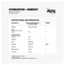 Ndl Pro Health Hydration+ Energiepulver Limette Und Zitrone 750g, One size