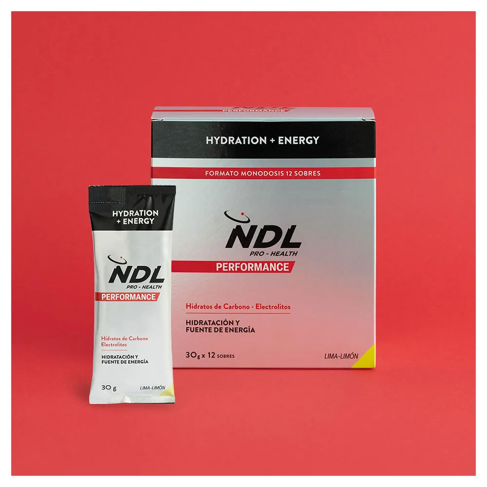 Ndl Pro Health Hydration+energy Einzeldosis-stickbox Limette Und Zitrone 30g 12 Einheiten, One size Ndl Pro Health Hydration+energy Einzeldosis-stickbox Limette Und Zitrone 30g 12 Einheiten, One size