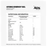 Ndl Pro Health Hydro Energy Gel Schachtel Mit Energiegelen Cola 60g 12 Einheiten, One size