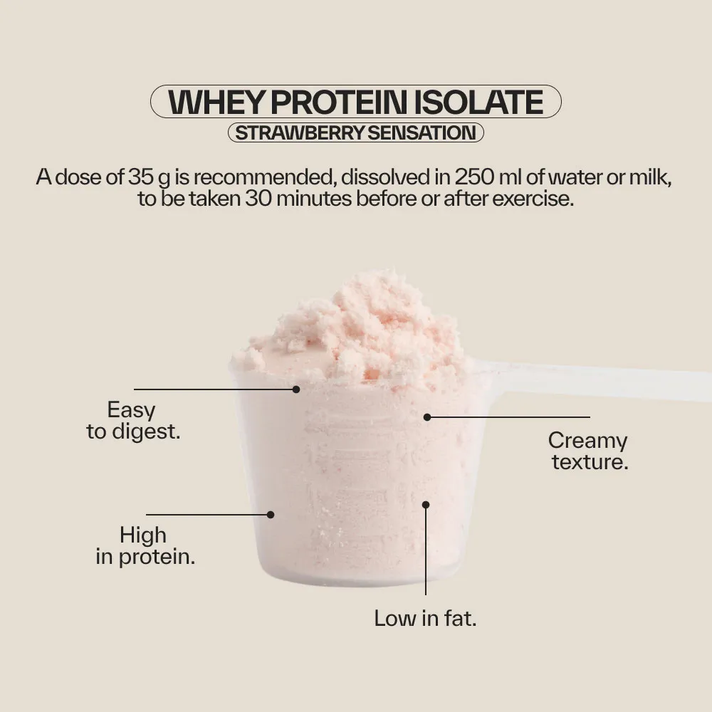 Ndl Pro Health Whey Protein Isolate Proteinpulver 50 G Erdbeere, One size Ndl Pro Health Whey Protein Isolate Proteinpulver 50 G Erdbeere, One size