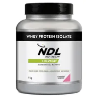 Ndl Pro Health Whey Protein Isolate Proteinpulver Erdbeere 1kg Ndl Pro Health Whey Protein Isolate Proteinpulver Erdbeere 1kg