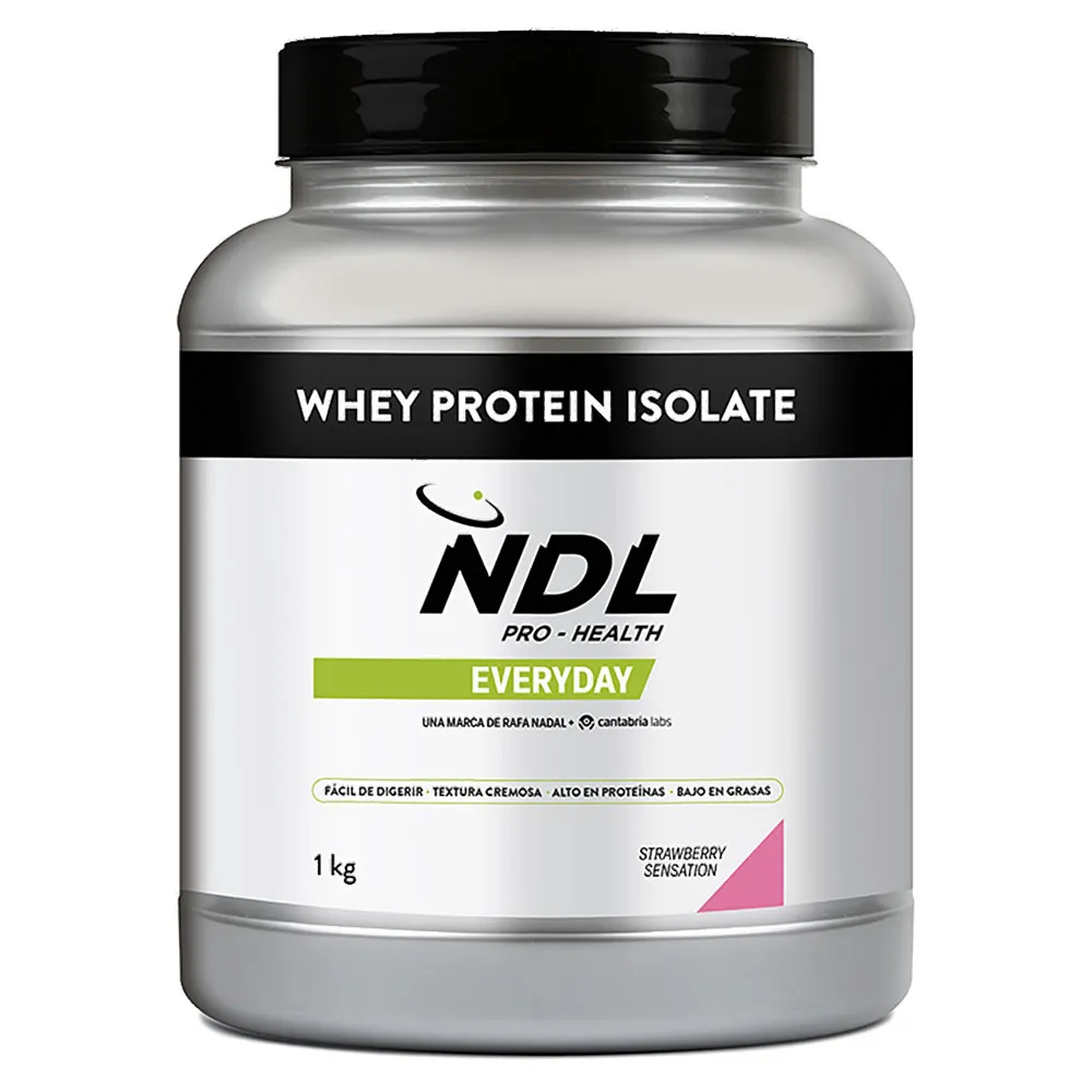 Ndl Pro Health Whey Protein Isolate Proteinpulver Erdbeere 1kg, One size Ndl Pro Health Whey Protein Isolate Proteinpulver Erdbeere 1kg, One size