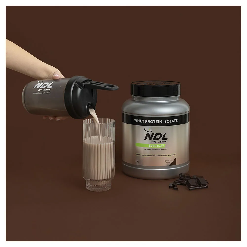 Ndl Pro Health Whey Protein Isolate Proteinpulver Shokolade 1kg, One size Ndl Pro Health Whey Protein Isolate Proteinpulver Shokolade 1kg, One size
