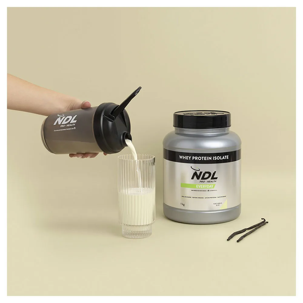 Ndl Pro Health Whey Protein Isolate Proteinpulver Vanille 1kg, One size Ndl Pro Health Whey Protein Isolate Proteinpulver Vanille 1kg, One size
