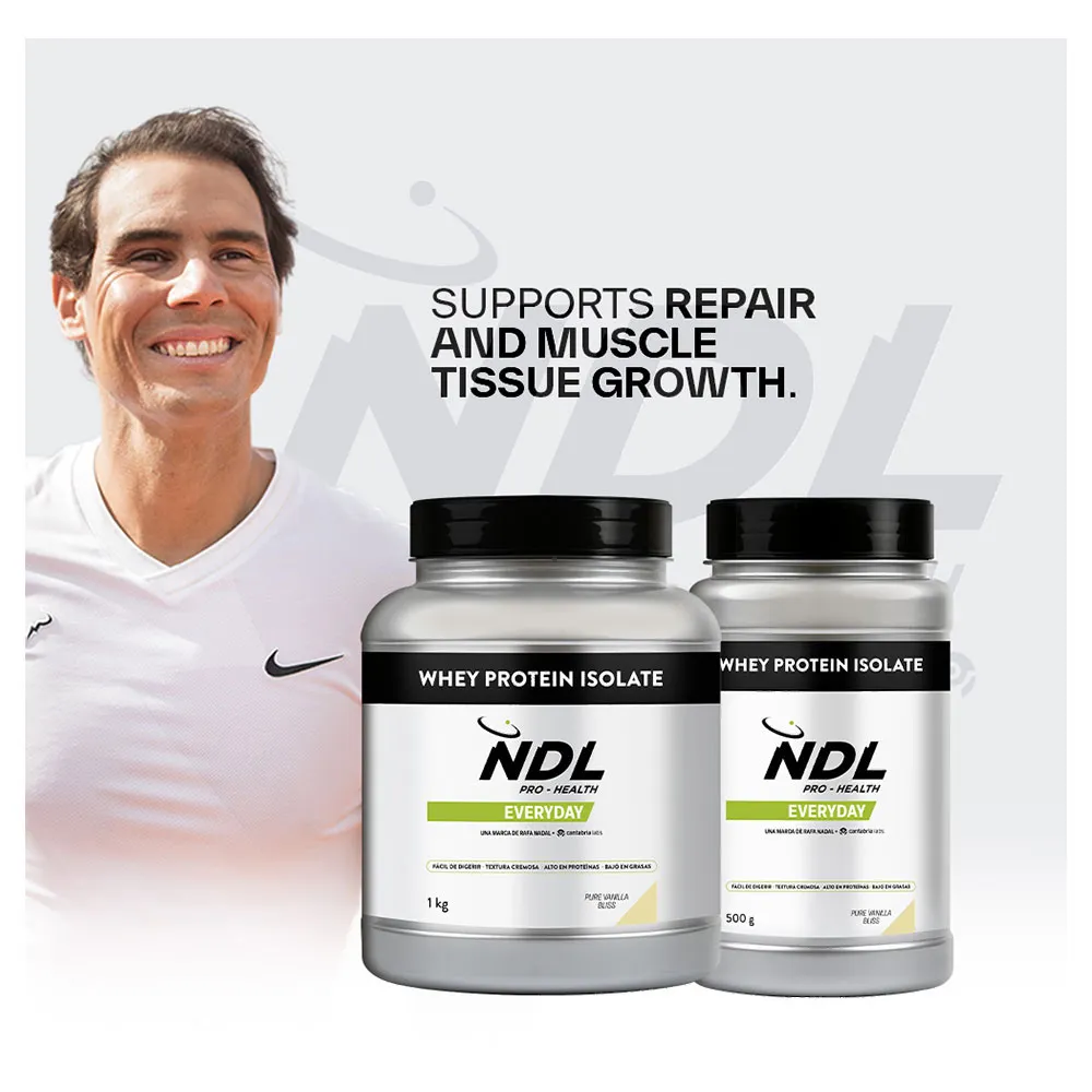 Ndl Pro Health Whey Protein Isolate Proteinpulver Vanille 1kg, One size Ndl Pro Health Whey Protein Isolate Proteinpulver Vanille 1kg, One size