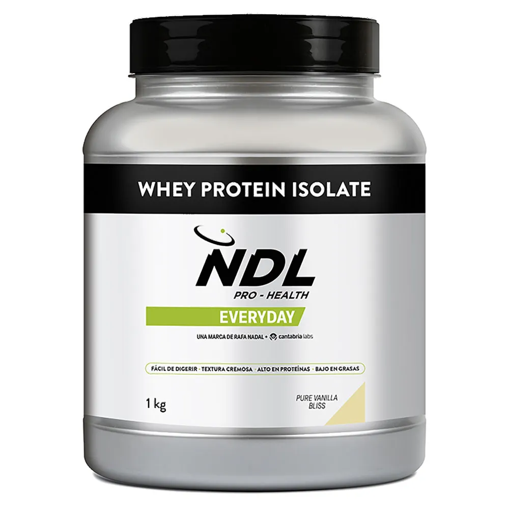 Ndl Pro Health Whey Protein Isolate Proteinpulver Vanille 1kg, One size Ndl Pro Health Whey Protein Isolate Proteinpulver Vanille 1kg, One size