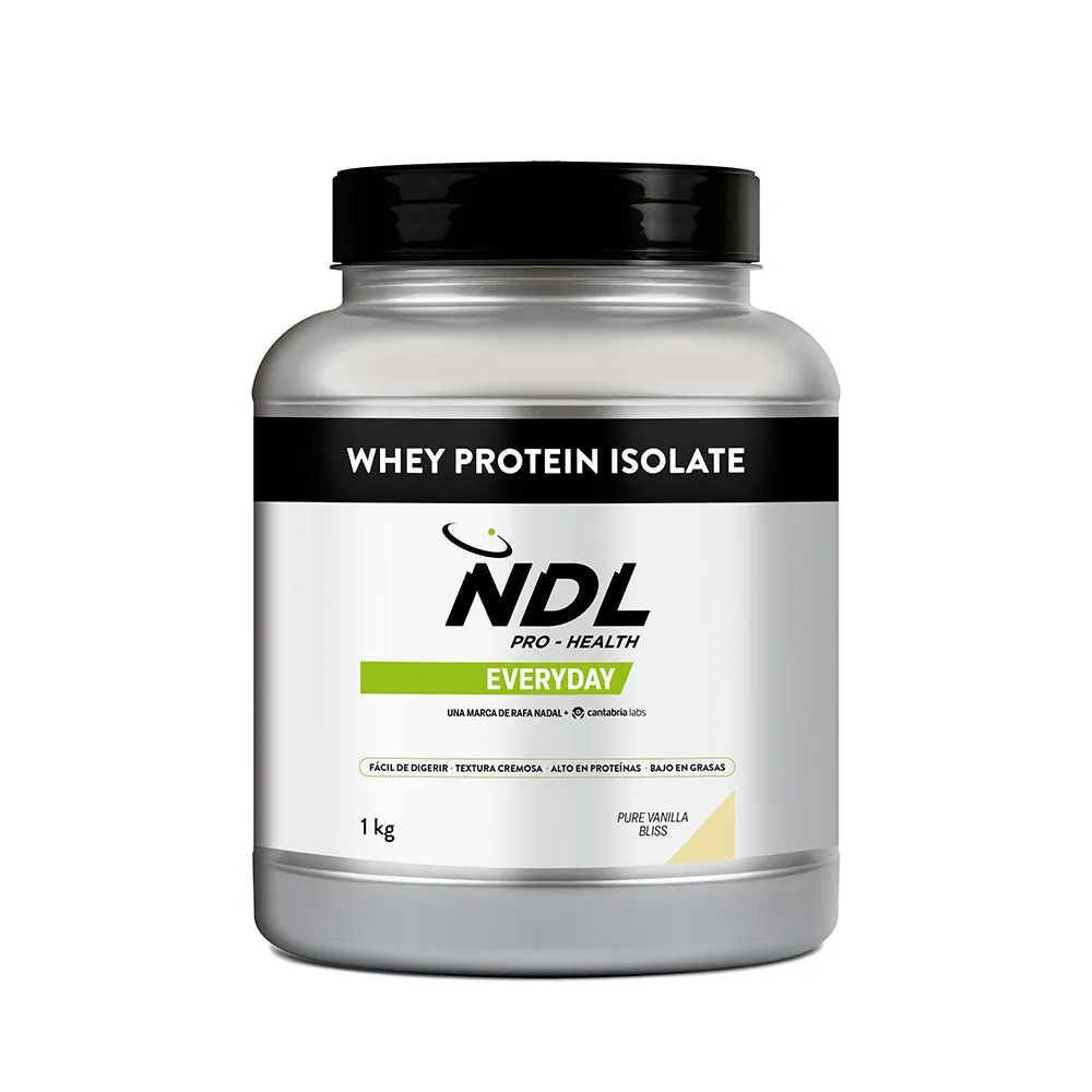 Ndl Pro Health Whey Protein Isolate Proteinpulver Vanille 500g, One size Ndl Pro Health Whey Protein Isolate Proteinpulver Vanille 500g, One size