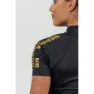 Nebbia Zipper Intense Ultimate Gold Compression Kurzarm-baselayer