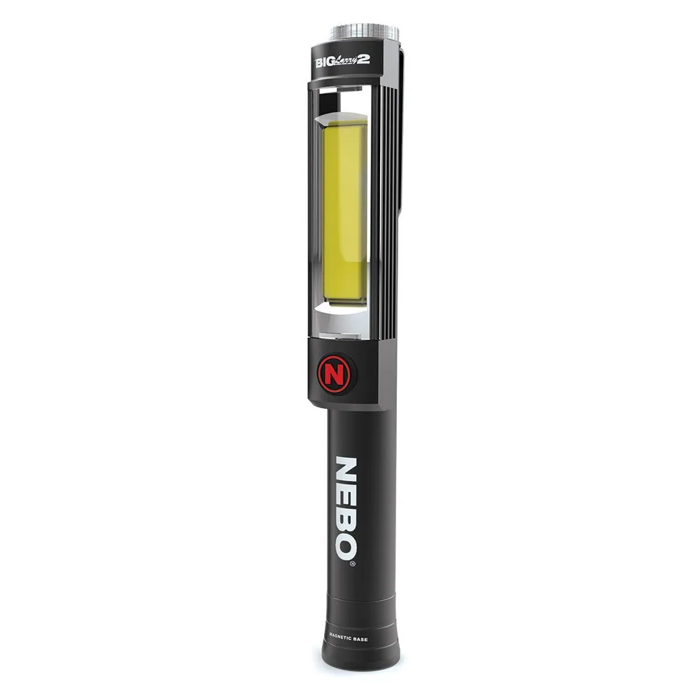 Nebo Tools Big Larry 2-cob Taschenlampe, Black, 500 Lumina Nebo Tools Big Larry 2-cob Taschenlampe, Black, 500 Lumina