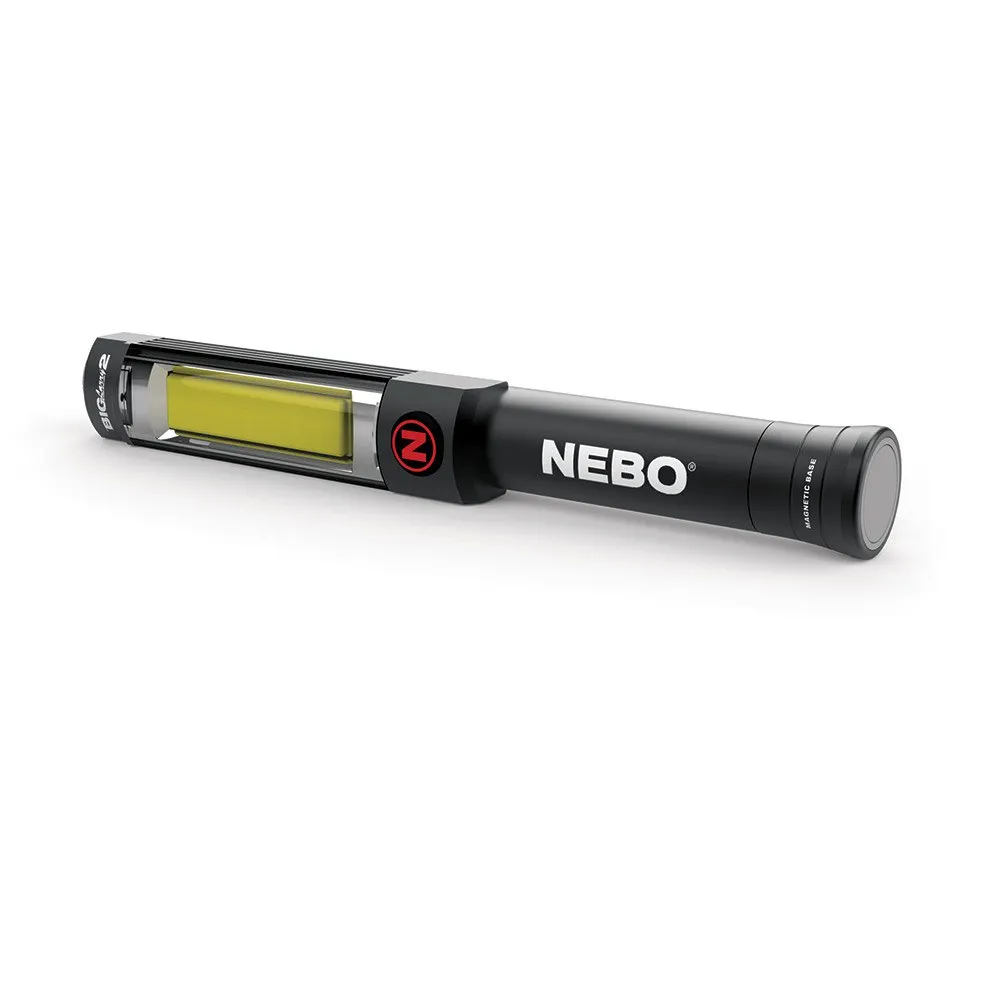 Nebo Tools Big Larry 2-cob Taschenlampe, Black, 500 Lumina Nebo Tools Big Larry 2-cob Taschenlampe, Black, 500 Lumina