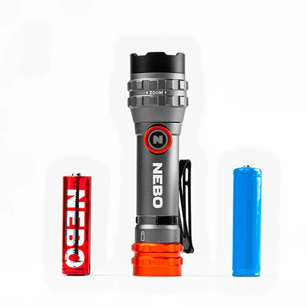 Nebo Tools Davinci™ 450 Flex Taschenlampe, Black / orange, 450 Lumina Nebo Tools Davinci™ 450 Flex Taschenlampe, Black / orange, 450 Lumina