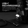 Nebo Tools Luxtreme Sl25r Tactical 400 Taschenlampe, Black, 400 Lumina