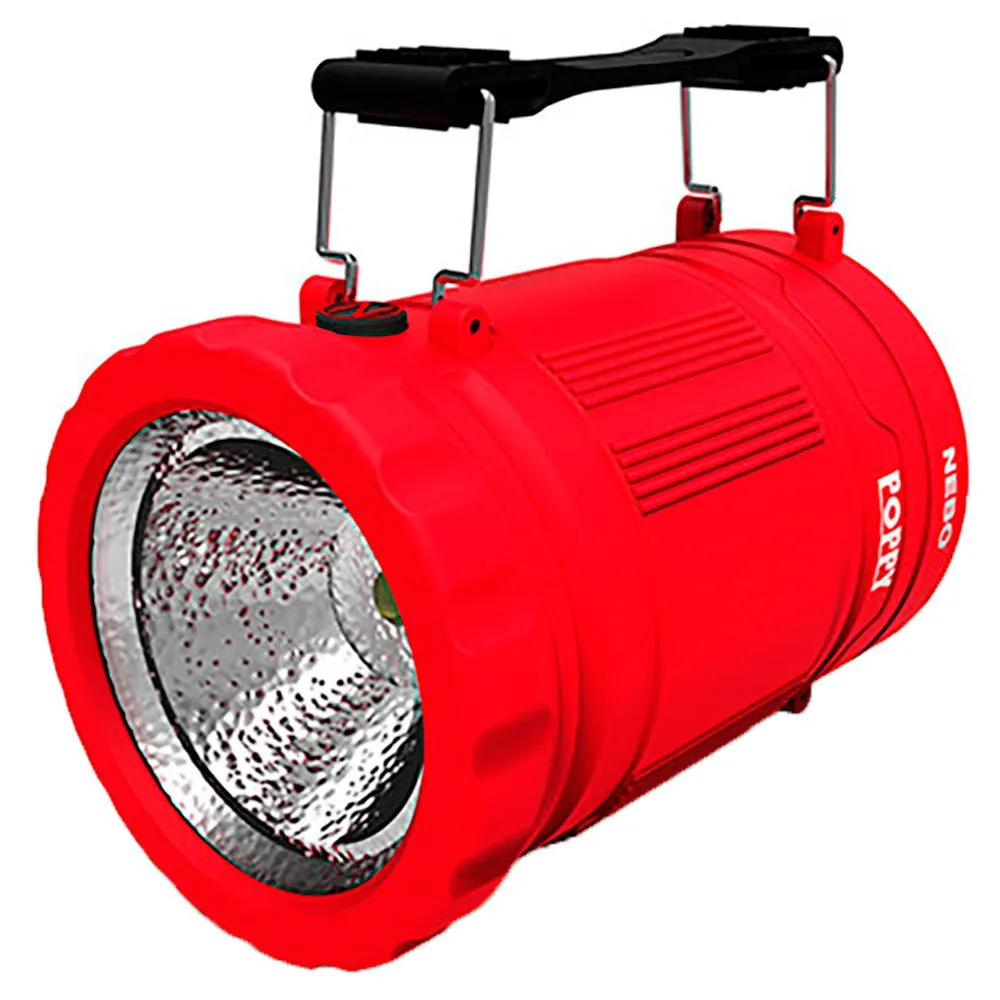 Nebo Tools Poppy Camping Taschenlampe, Red / yellow, 300 Lumina Nebo Tools Poppy Camping Taschenlampe, Red / yellow, 300 Lumina