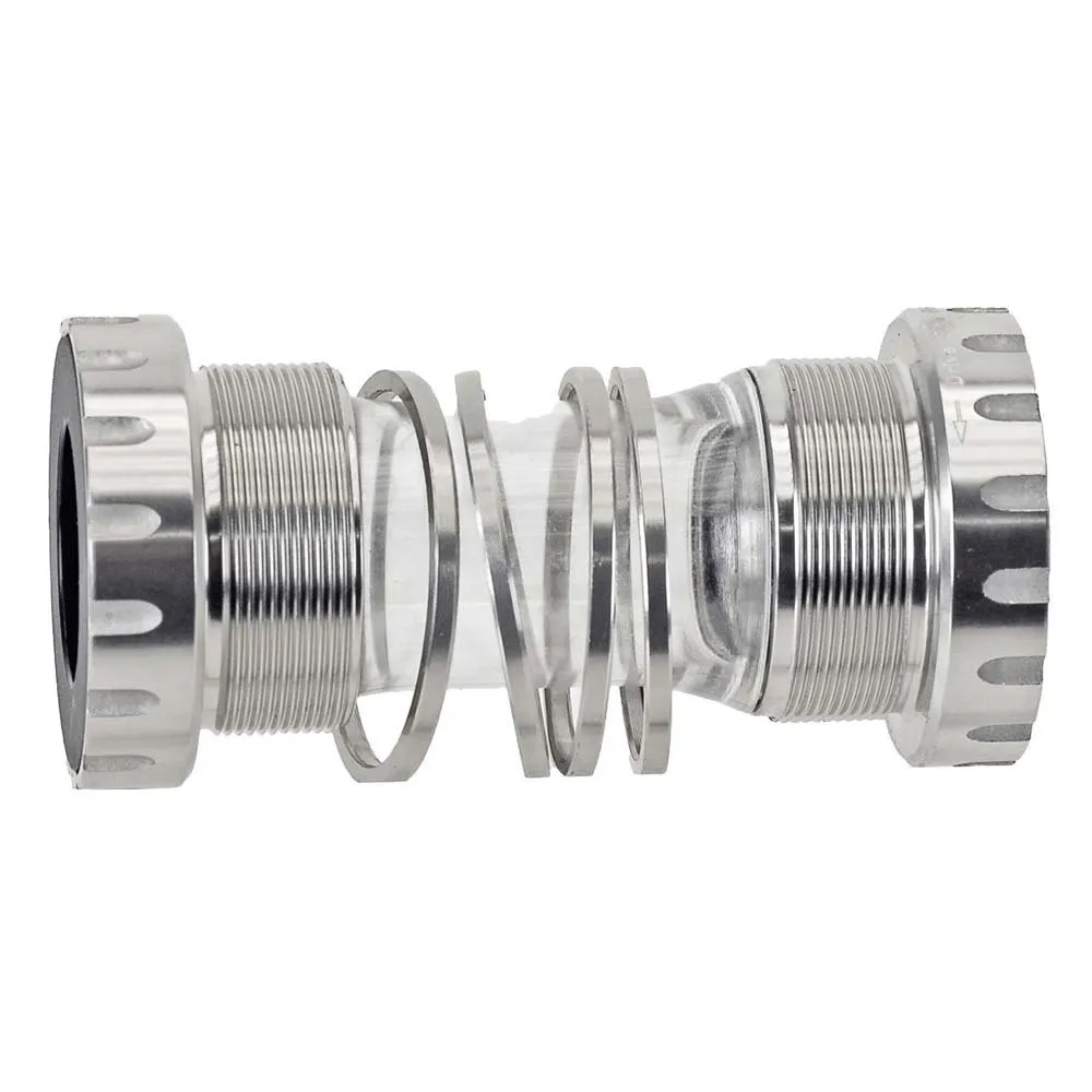 Neco Thread Lagerschalen, Silver, 73mm